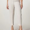 Abbigliamento Marina Rinaldi | Pantaloni In Crepe Envers Satin Beige Scuro