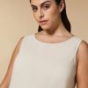 Abbigliamento Marina Rinaldi | Abito In Triacetato Beige