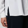 Abbigliamento Marina Rinaldi | Camicia In Misto Seta Bianco