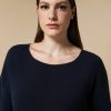 Abbigliamento Marina Rinaldi | Maglia In Puro Cashmere Marina Scuro