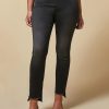 Abbigliamento Marina Rinaldi | Jeans In Denim Satinato Nero