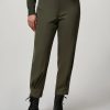 Abbigliamento Marina Rinaldi | Pantaloni In Cady Verde Scuro