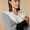 Abbigliamento Marina Rinaldi | Maglia In Misto Cashmere Grigio Medio