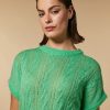 Abbigliamento Marina Rinaldi | Maglia In Misto Alpaca Verde