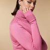 Abbigliamento Marina Rinaldi | Maglione In Misto Lana Rosa