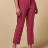 Abbigliamento Marina Rinaldi | Pantaloni In Triacetato Fucsia