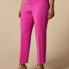 Abbigliamento Marina Rinaldi | Pantaloni In Cady Stretch Fucsia