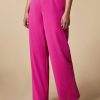 Abbigliamento Marina Rinaldi | Pantaloni In Cady Fucsia