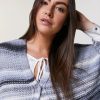 Abbigliamento Marina Rinaldi | Cardigan In Misto Lana Grigio Scuro