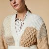 Abbigliamento Marina Rinaldi | Cardigan In Misto Lana Bianco