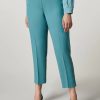 Abbigliamento Marina Rinaldi | Pantaloni In Crepe Envers Satin Sci Blu