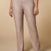 Abbigliamento Marina Rinaldi | Pantaloni In Nappa Stretch Rosa