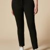 Abbigliamento Marina Rinaldi | Pantaloni In Punto Milano Nero