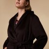 Abbigliamento Marina Rinaldi | Cappotto Reversibile In Panno Di Lana Viola