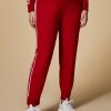 Abbigliamento Marina Rinaldi | Pantaloni In Maglia Rosso