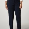 Abbigliamento Marina Rinaldi | Pantaloni In Jersey Crepe Marina Scuro