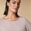 Abbigliamento Marina Rinaldi | Maglia In Puro Cashmere Rosa