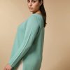 Abbigliamento Marina Rinaldi | Maglione Di Lana Verde