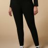 Abbigliamento Marina Rinaldi | Leggings In Maglia Nero