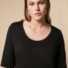 Abbigliamento Marina Rinaldi | Maglietta In Maglia Nero