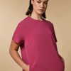 Abbigliamento Marina Rinaldi | Abito In Triacetato Fucsia