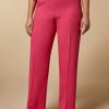 Abbigliamento Marina Rinaldi | Pantaloni In Crepe Envers Satin Fucsia