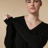 Abbigliamento Marina Rinaldi | Maglia In Misto Cashmere Nero