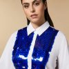 Abbigliamento Marina Rinaldi | Camicia In Popeline Di Cotone Bianco