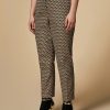 Abbigliamento Marina Rinaldi | Pantaloni Jacquard Viola