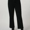 Abbigliamento Marina Rinaldi | Pantaloni In Velluto Stretch Nero