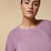 Abbigliamento Marina Rinaldi | Maglione In Misto Lana Glicine