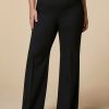 Abbigliamento Marina Rinaldi | Pantaloni In Triacetato Nero