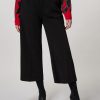 Abbigliamento Marina Rinaldi | Pantaloni In Jersey Crepe Nero