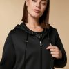 Abbigliamento Marina Rinaldi | Giacca In Jersey Scuba Nero