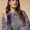 Abbigliamento Marina Rinaldi | Tunica Jacquard Lilla