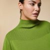 Abbigliamento Marina Rinaldi | Maglione In Misto Lana Verde Oliva