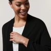 Abbigliamento Marina Rinaldi | Cardigan In Filato Di Viscosa Nero